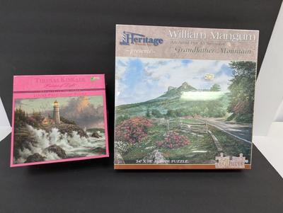 Thomas Kinkade & William Mangum "Grandfather Mountain" Puzzle