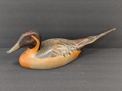 Orvis Decoys Exclusive Edition Big Sky Carvers Signed Large Wooden Duck Decoy