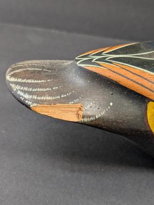 Orvis Decoys Exclusive Edition Big Sky Carvers Signed Large Wooden Duck Decoy