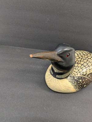 Orvis Decoys Exclusive Edition Big Sky Carvers Signed Large Wooden Duck Decoy