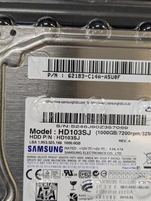 Samsung Hard Drive Model HD103SJ 1000GB #1