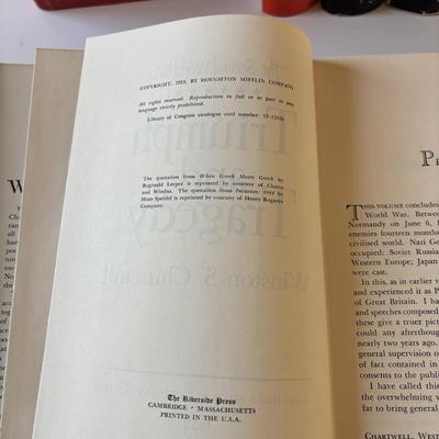 Lot 514: Winston S. Churchill, The Second World War Complete Set of 6 Books