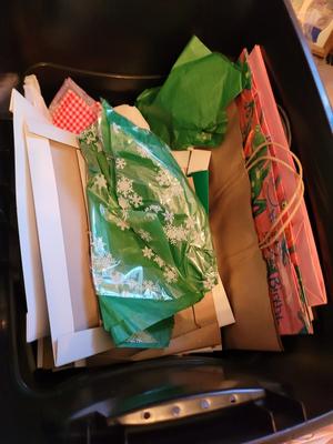 Lot of unused cards/envelopes for every occasion and gift bags boxes