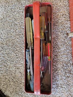 Toolbox with handtools