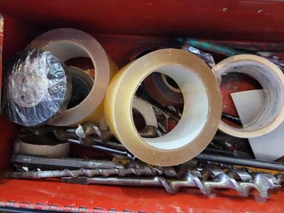 Small toolbox with hand tools