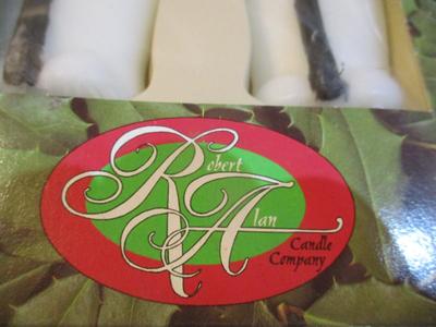 New Robert Alan Candle Company 10" Christmas Tapered Candles Musician Angels Nutcrackers & Snowmen