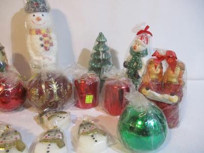 New Vintage Christmas Candles #181