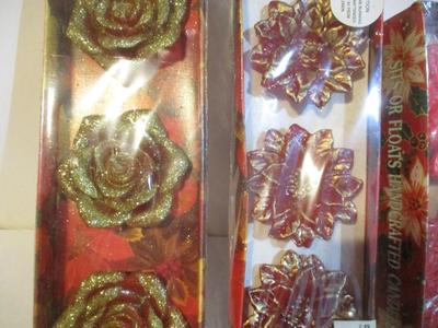 New Red & Gold Christmas Scented Candles #184