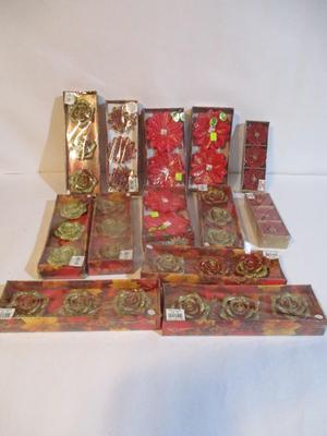 New Red & Gold Christmas Scented Candles #184