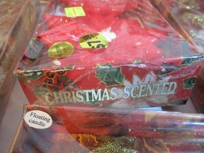 New Red & Gold Christmas Scented Candles #184