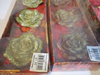 New Red & Gold Christmas Scented Candles #184