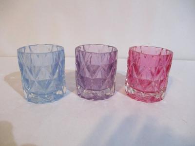 15 - New Yankee Candle Fractal Candle Holder Cups #188