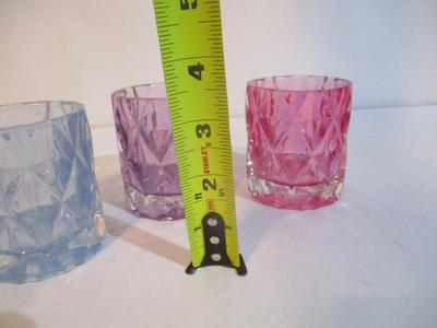 15 - New Yankee Candle Fractal Candle Holder Cups #188