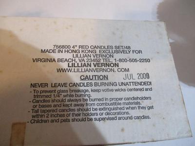 New Assortment Of Decorative Candles #191