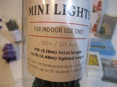 New Assortment Of Christmas String Lights Most Are New #198