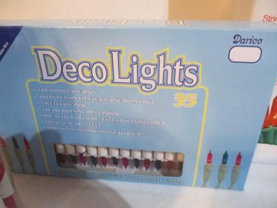 New Assortment Of Christmas String Lights Most Are New #198