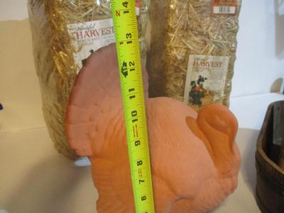 New Fall Decorations Jimmy The Light Up Scarecrow Door Greeter Clay Turkey Hay
