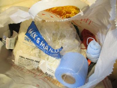 Assortment Of Crafting Yarn & Supplies #201