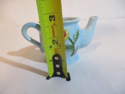 12 - New Hand Painted Miniature Teapot Candle Holders