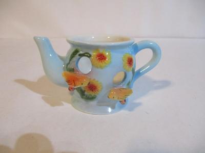 12 - New Hand Painted Miniature Teapot Candle Holders