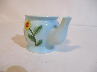12 - New Hand Painted Miniature Teapot Candle Holders