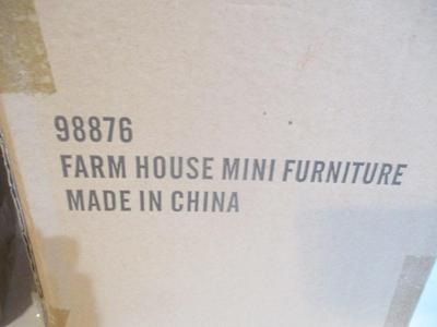 New Miniature Doll House Furniture #1