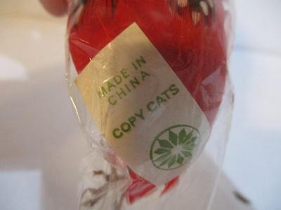 New Copy Cats Red Bird Tree Ornament