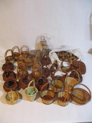 Assortment Of Miniature Baskets