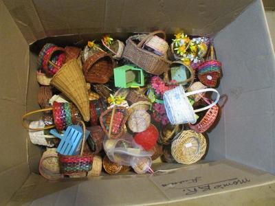 Assortment Of Miniature Baskets