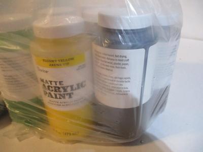 Crafting Supplies Paint Sand Brushes
