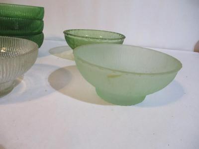 Hoosier Glass Bowl & E. O. Brody Planters