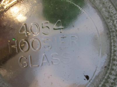Hoosier Glass Bowl & E. O. Brody Planters