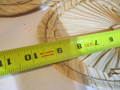 New Rattan Wicker Crafting Fans