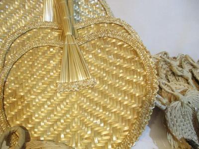 New Rattan Wicker Crafting Fans