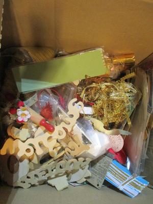 Assortment Of Crafting Supplies #213