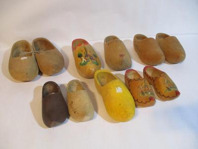 Vintage Wooden Clogs