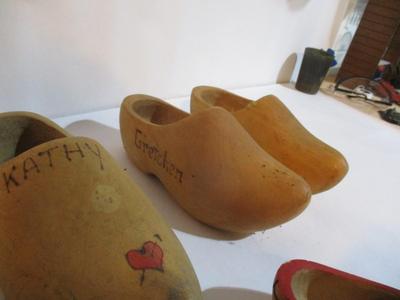 Vintage Wooden Clogs