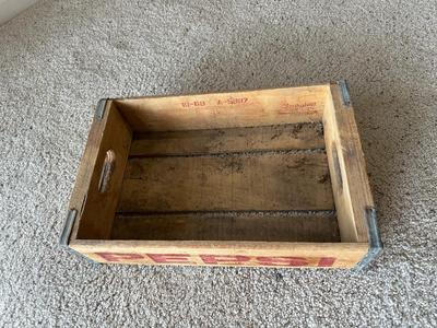 PEPSI COLA WOODEN CRATE