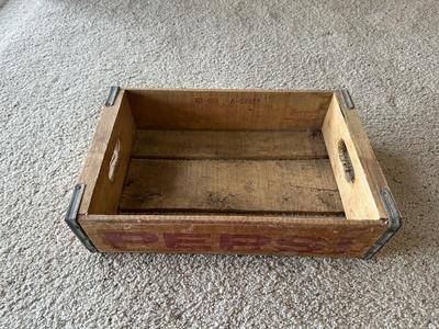 PEPSI COLA WOODEN CRATE