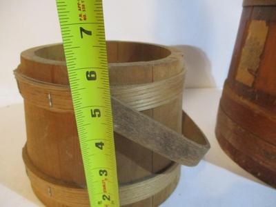 A Pair Of Buckets - 1 Putney Basketville Vermont Bucket