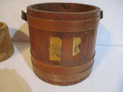 A Pair Of Buckets - 1 Putney Basketville Vermont Bucket