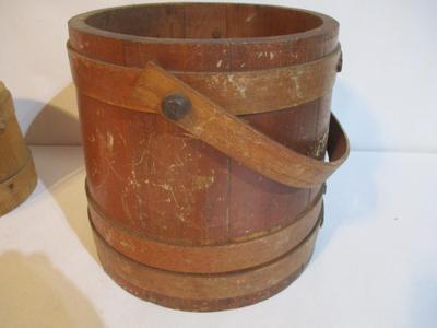 A Pair Of Buckets - 1 Putney Basketville Vermont Bucket