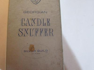 Marked Georgian Candle Snuffer