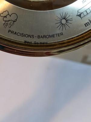 Provisions Barometer West Germany