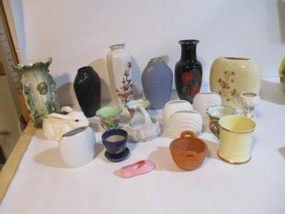 Assortment Of Decorative Vases