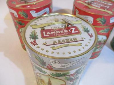 Vintage German Tin Music Boxes