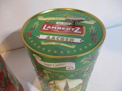 Vintage German Tin Music Boxes