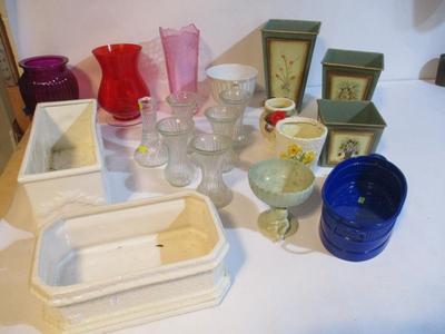 Assortment Of Decorative Vases