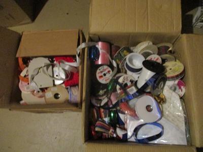 Assortment Of Ribbon Wrights Designer Classics Velvet Lace Novelty