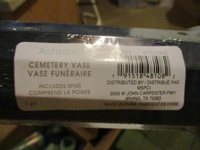 Cemetery Vases Desert Foam Moss